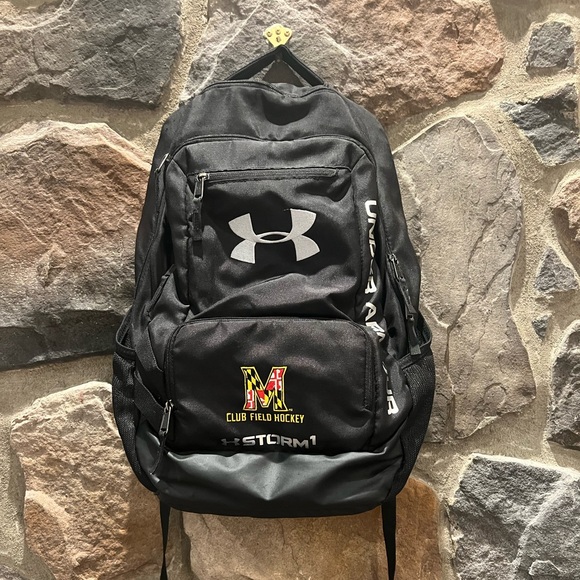 University of Maryland Under Armour Black Backpack - Picture 1 of 9
